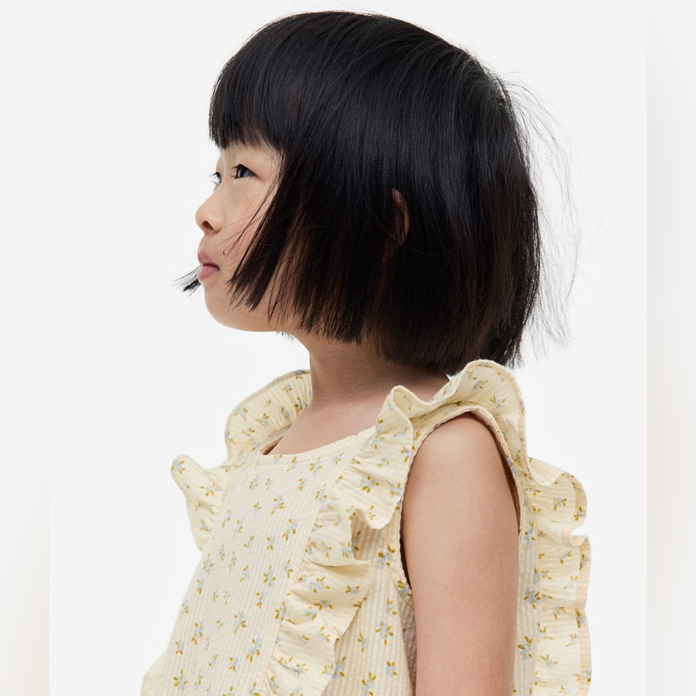 LAST CHANCE // Spring Floral Ruffle Dress - Picture 5 of 10